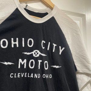 Ohio City Cleveland 3/4 Sleeve Baseball Shirt - Medium
